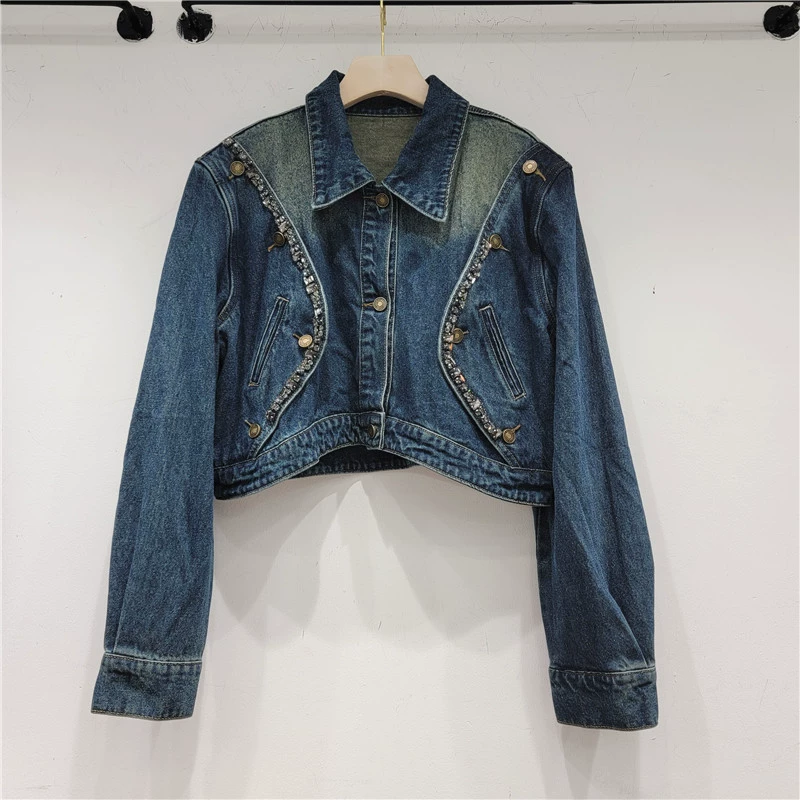 Autumn jacket, fitted long-sleeve, Korean style
