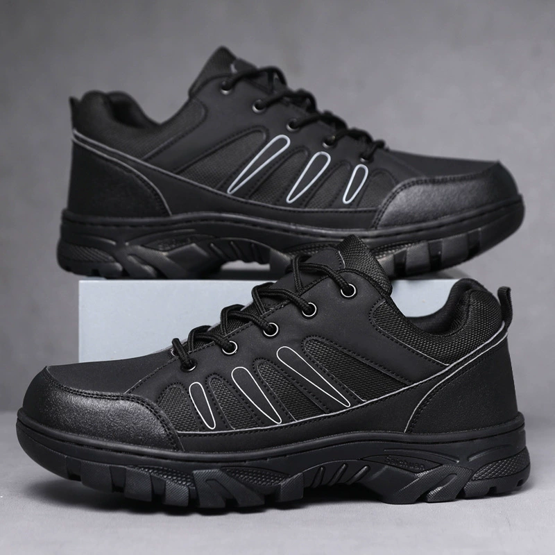 Трансграничная специальная поставка мужской походной обуви, дышащей уличной обуви с сеткой, резиновой нескользящей износостойкой боевой обуви на толстой подошве для мужчин.