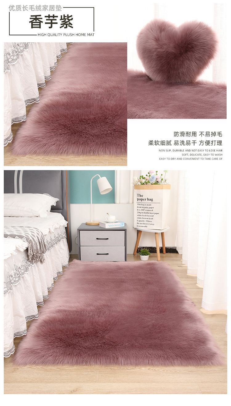 Billiard Hall High-End Irregular Rectangular Red Carpet for Weddings, No-Wash, Visual Relaxation Green Space Carpet