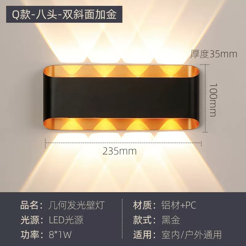 8헤드 더블 경사/8W 블랙+골드