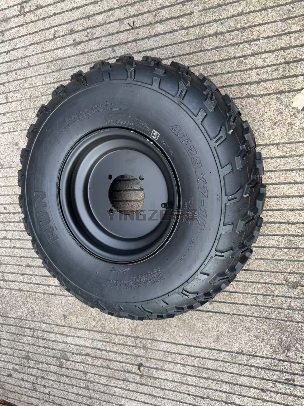 四轮沙滩车卡丁车摩托车23X7-10 22x10-10寸RUN真空轮胎轮毂加厚