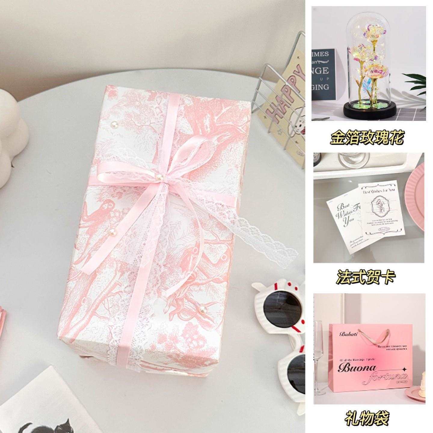 Three models, colored gold (black background) + rose limited packaging + high-quality gift bag + greeting card (free battery)