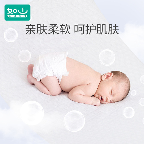 Infant one-time use bath towel, newborn baby bath, children's towel, travel single packaging, thick and large size