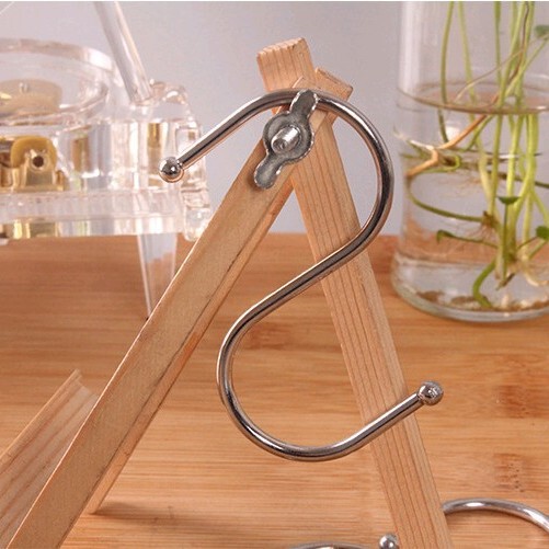 Stainless Steel S Hook, S-Shaped Hook, Iron Hook, Multi-Functional S Hook, Yiwu One-Yuan Department Store Supply Stainless Steel S Hook, S-Shaped Hook, Iron Hook, Multi-Functional S Hook, Yiwu One-Yuan Department Store Supply