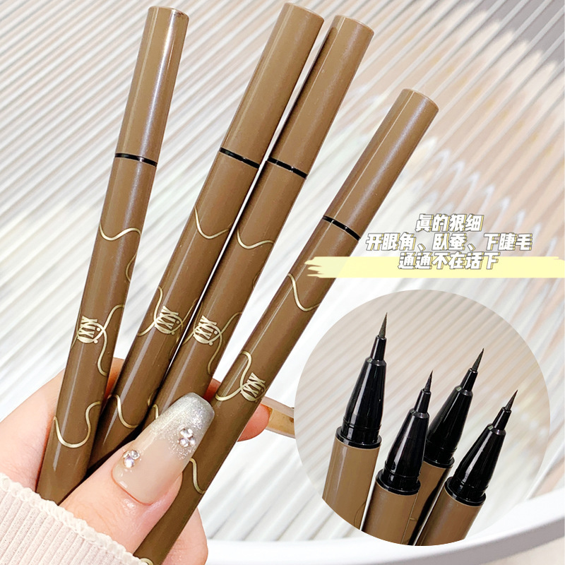 xixi slim description eyeliner low saturation easy to use color rendering natural not easy to smudges white student cheap