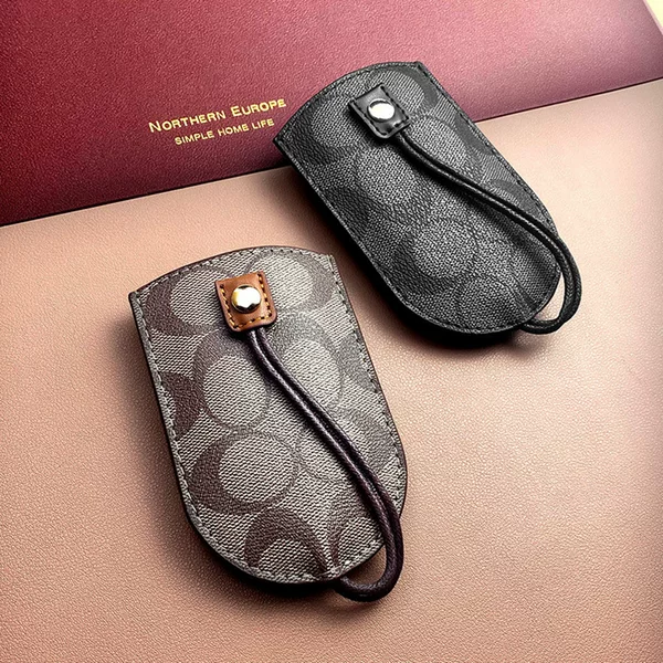 New men's and women's multifunctional key bag fashion retro car key bag remote control storage bag key hook