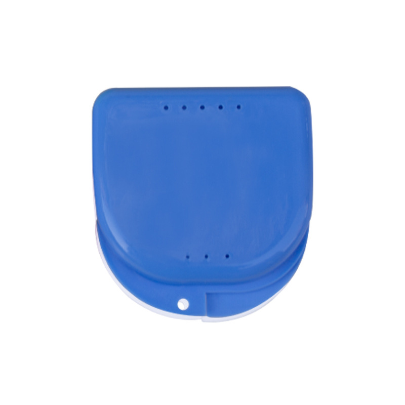 Caja de plástico PP para materiales dentales, caja de almacenamiento de dientes con tapa abatible, caja de almacenamiento de retenedores pequeña y mediana, caja para brackets molares, venta al por mayor