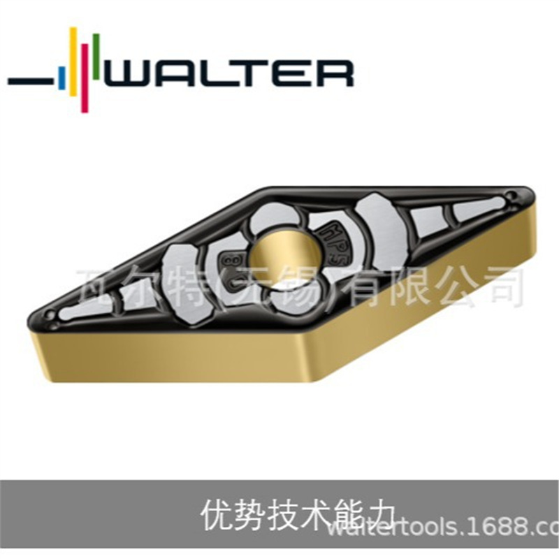 瓦尔特车刀片，菱形，负型 35°