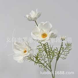 仿真花格桑花婚庆婚礼堂用花地排背景插花跨境外贸假花批发