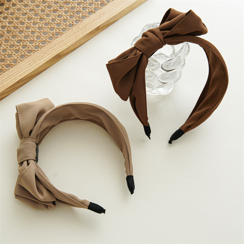 Women's Elegant Sweet Bow Knot Cloth Hair Band display picture 10