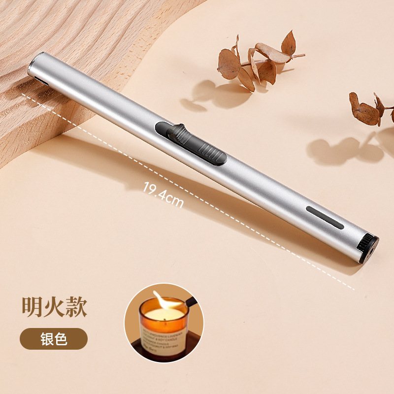 encendedor de aroma vela encendedor de incienso de pulso electrónico encendedor de mango largo encendedor herramienta estufa de gas encendedor pistola