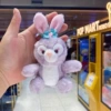 Purple rabbit sitting pose without paws