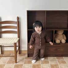 秋装女童毛衣外套洋气宝宝针织开衫婴儿秋季百搭长袖上衣外出服