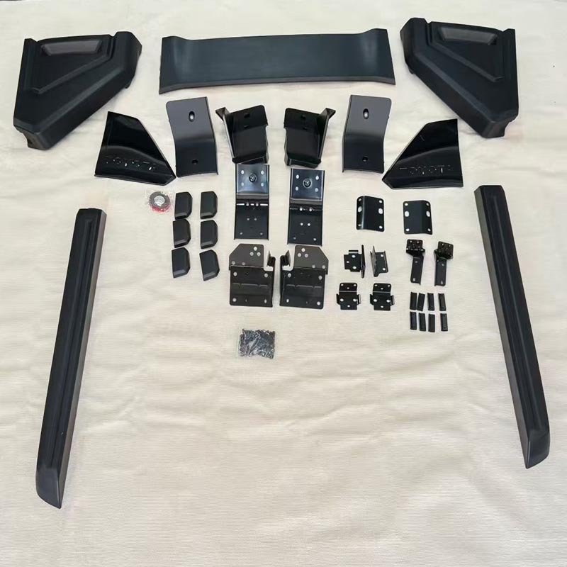 Suitable for 26 Hilux models with lighted roll bars, original factory modification parts, Hilux Travo pickup truck anti-roll bars