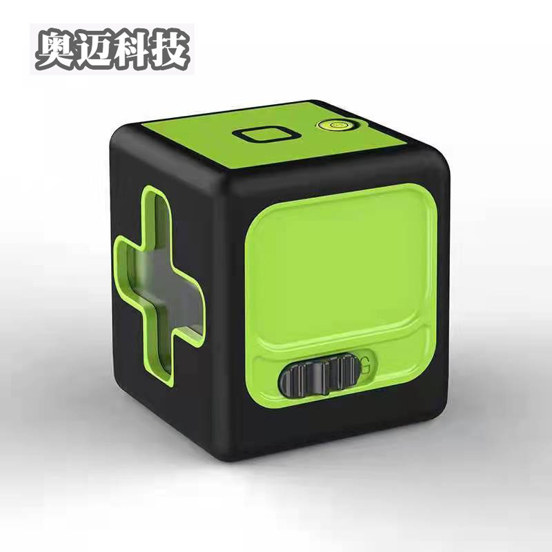 厂家直销小2线水平仪 绿光小二线投线仪 迷你充电电池款水平仪