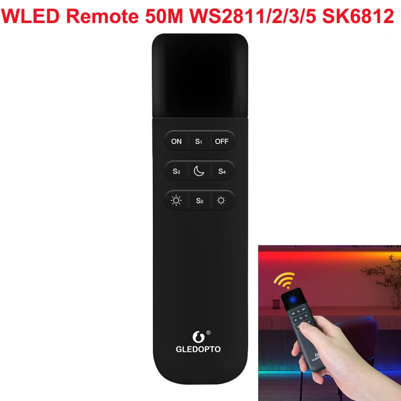 Контроллер световой ленты WLED с ESP32, микрофоном, доступен по адресу, симфонический SPI LED контроллер с адресацией