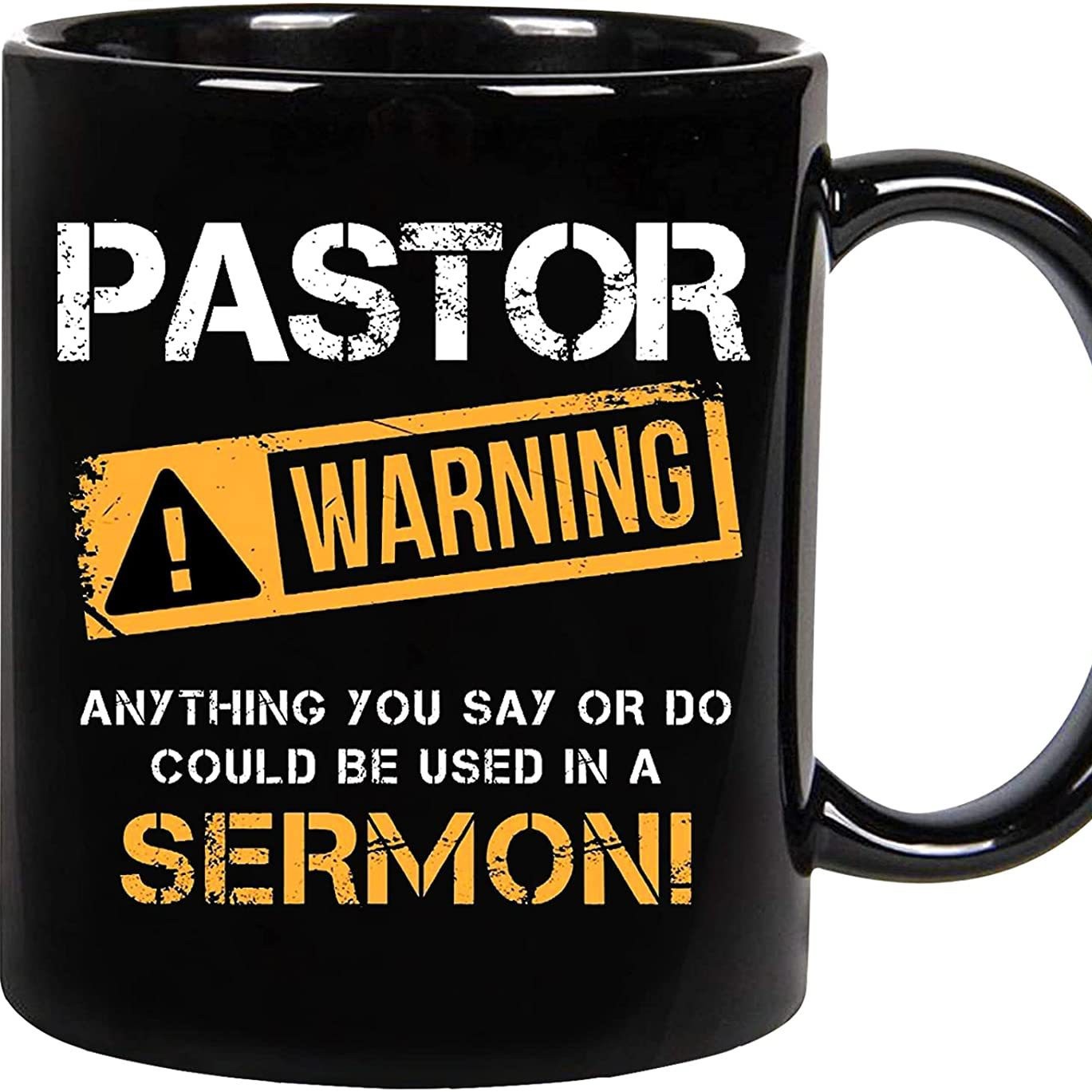 Pastor Warning Ceramic Coffee Mug Tea Cup New Foreign Trade Model…
