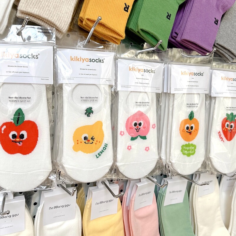 Korean Socks for Women 2733 New Spring and Summer Fresh Dopamine Ankle Socks for Women Japanese Style Fruit Emoji Print Women's Socks Korean Socks for Women 2733 New Spring and Summer Fresh Dopamine Ankle Socks for Women Japanese Style Fruit Emoji Print Women's Socks