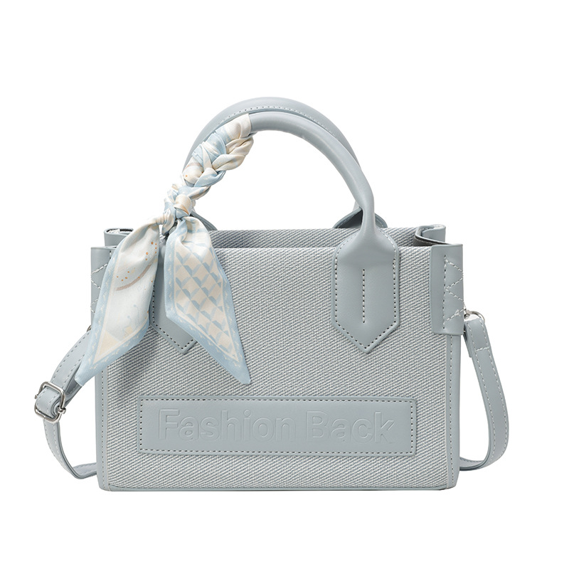 Bolso Tote popular de este año, nuevo bolso de verano 2025, bolso de hombro con letras de color en contraste, bolso de mensajero casual para mujer