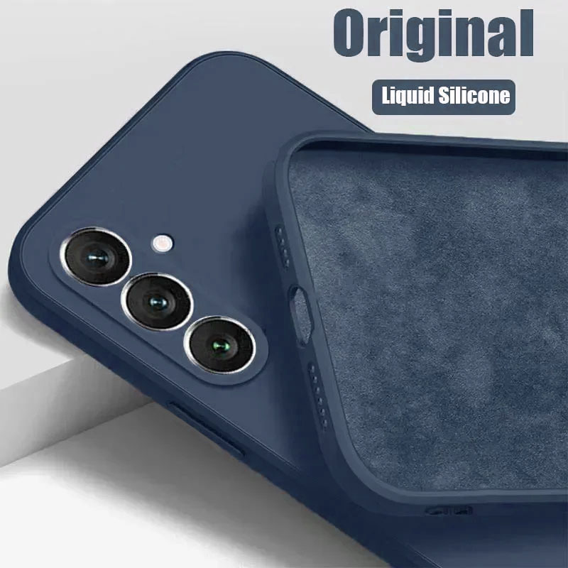 Suitable for Samsung A55 Mobile Phone Case A56 Liquid Silicone A06 All-Inclusive A16 Anti-Fall A54 Protective Cover A35 Cross-Border 5g Suitable for Samsung A55 Mobile Phone Case A56 Liquid Silicone A06 All-Inclusive A16 Anti-Fall A54 Protective Cover A35 Cross-Border 5g