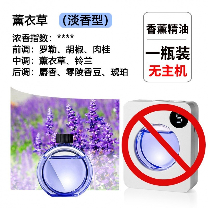 아로마테라피 에센셜 오일 [아로마테라피 머신 없음] - 라벤더 [상큼한 전원향] 1병