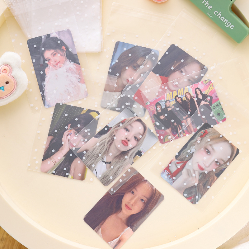 Ins風フロスト自己粘着袋白い点自己密封袋食品焙煎包装袋