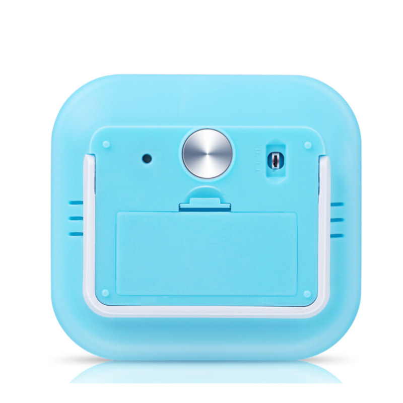 (2개) 터치 스크린 열 습도계 발광 디지털 온도계 실내 고정밀 전자 온도 습도계 시계