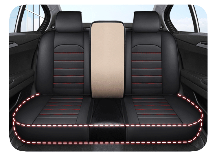 Wear-Resistant, All-Season Universal Seat Cover, New Full-Cover, Full-Leather Car Seat Cushion, Cross-Border North American Amazon Factory Direct Sales