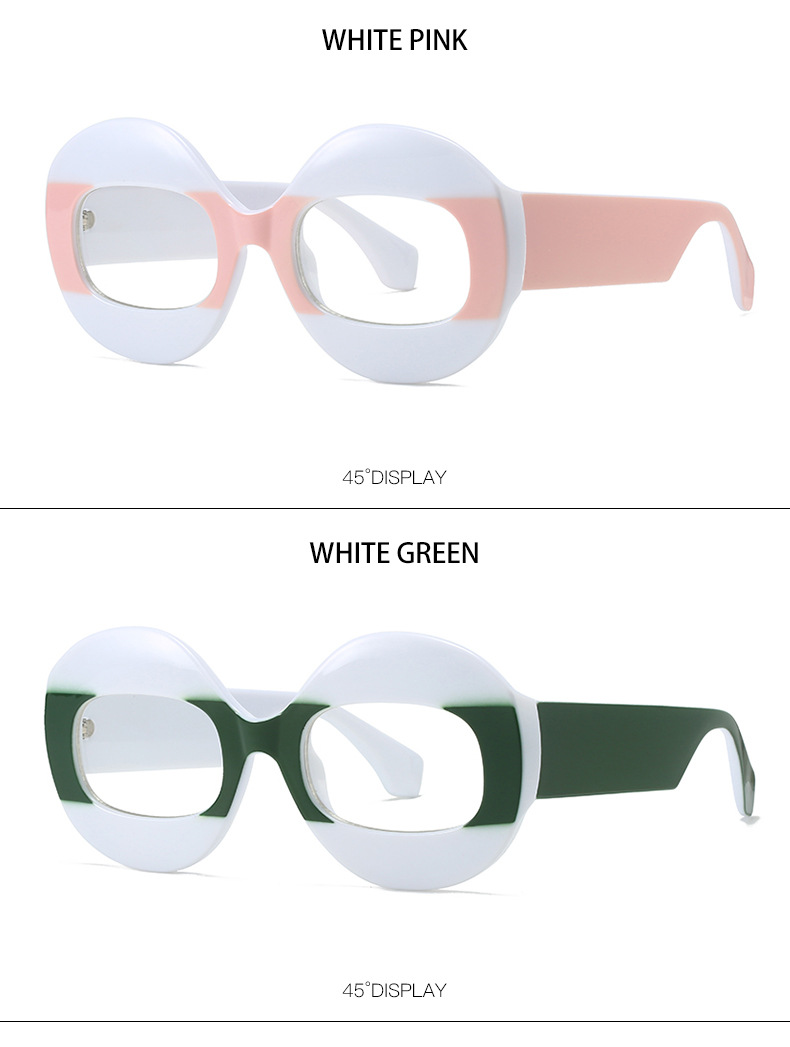 55g Weight Full Frame Glasses Structure Sunglasses Classification PC, UV400 Protection Lens Material Round Frame Glasses Style Daily Occasion Leopard Pattern Unisex Gender Patchwork Design Fashion Style Grey, Black Color Fashion Leopard PC UV400 Protection Round Frame Patchwork Full Frame Women's Sunglasses 12