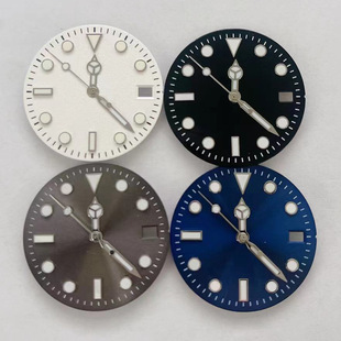 Watch Accessories 29mm Dial Green Luminous Suitable for Japanese Nh35, Nh36, 4R36 Movement