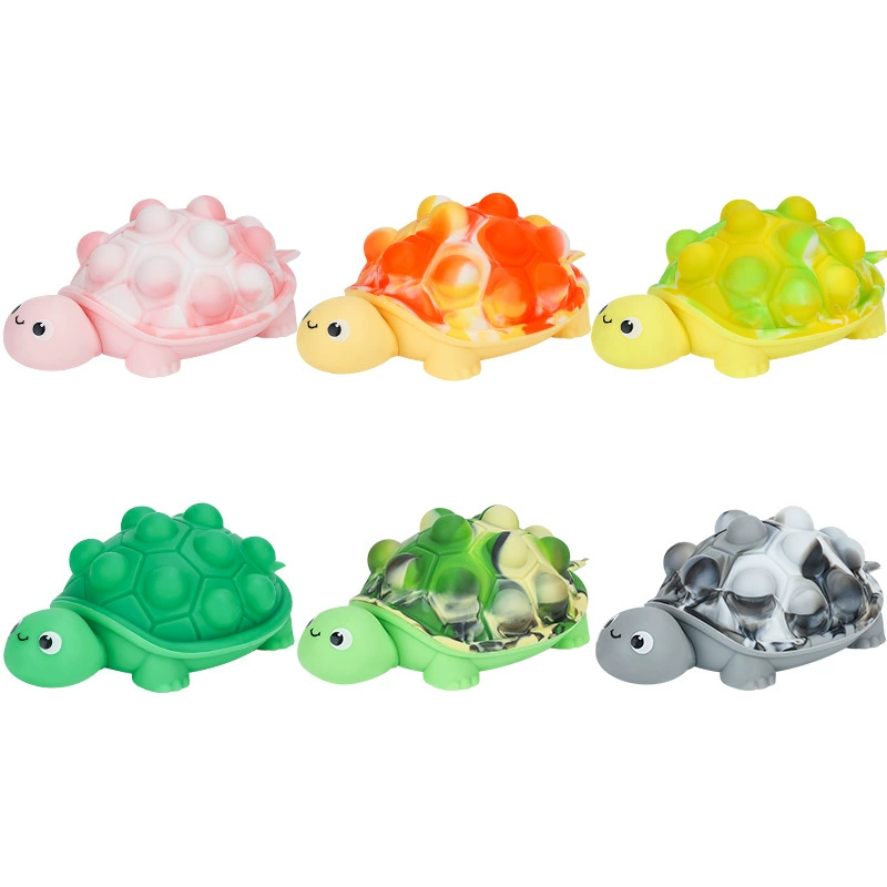 Анти-Крыса пионер черепаха декомпрессионный шарик нажатие шиацу пузырь вентиляционное отверстие декомпрессионная игрушка детская щепотка музыка