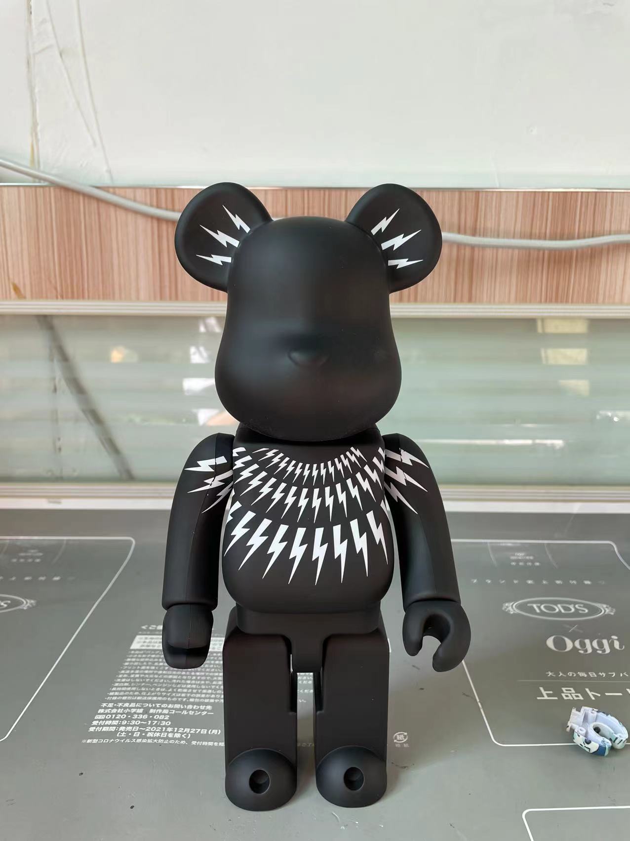 ビーアbrick400% 暴力熊積み木熊関節響網紅潮流公仔置物プレゼント卸売り代発