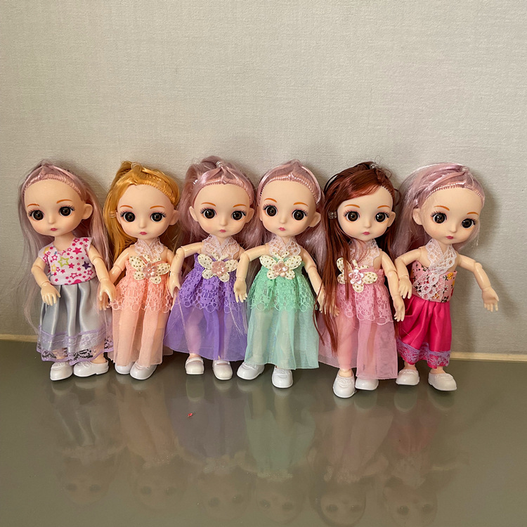 Sola simulación DIY muñeca Barbie al por mayor OPP bolsa chica de juguete piso push stall Premio muñeca princesa