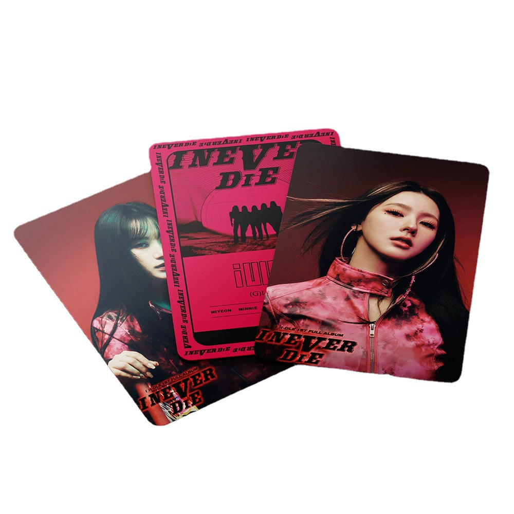 Корейская женская группа (G) I-DLE 55 LOМО карта, Meitu открытка, сокровищница карта Карта Сон Юци