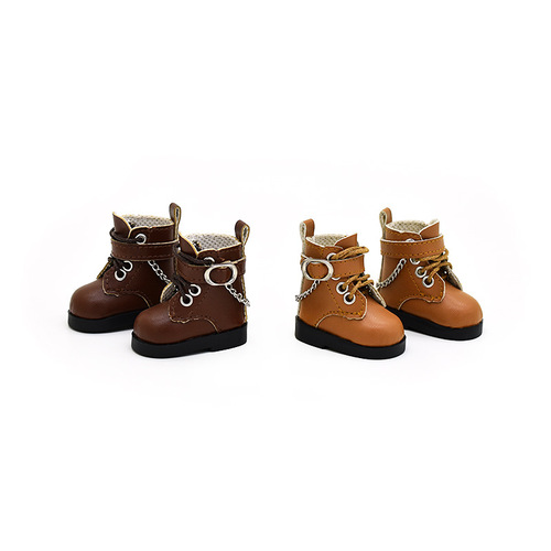 BJD shoes, 6-inch doll shoes, YOSD DZ 1/6 chain boots, 30cm articulated doll clothes, dress-up