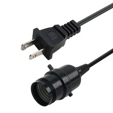 UL������о�O�Դ�СƬ���^�p�Kƽ�о� ��ʽE27����18AWG�Դ��