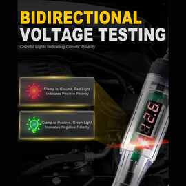 1个 颜色：图片色 材质：塑料 汽车测电笔 电路维修工具   5-90V