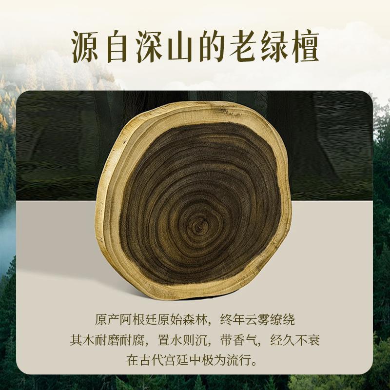 天然老绿檀木手串男士女生多圈双圈8颗手念珠木质佛珠盘玩|undefined