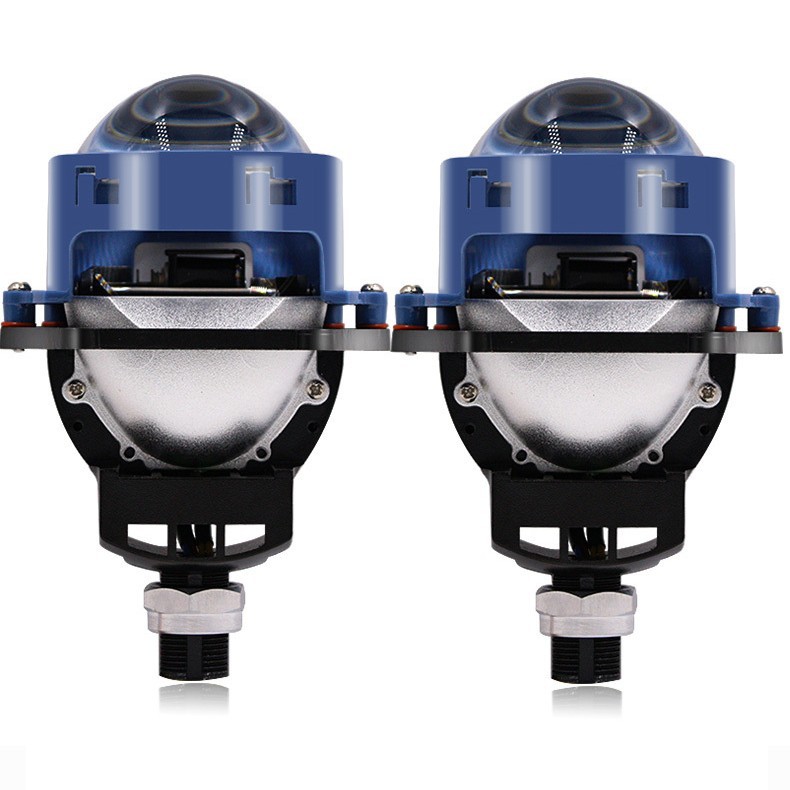 Personalizado 2024 nueva lente de faro láser p02 lente LED bifocal Che Yuan 65W de alta potencia superbrillante