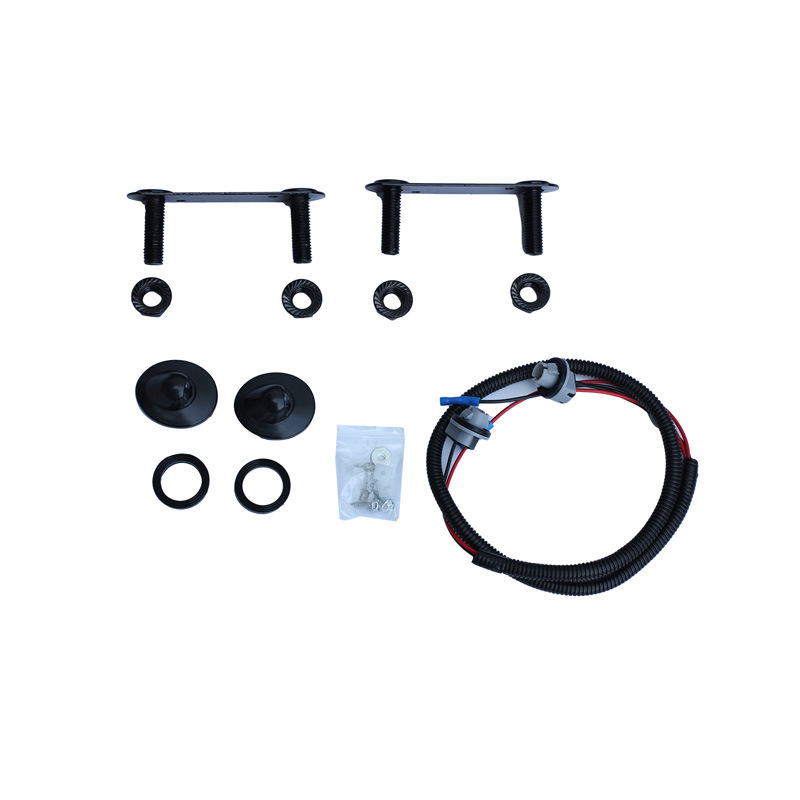 Aplicable a Ford 2006 - 2008 F - 150 parachoques traseros originales negros sin agujeros