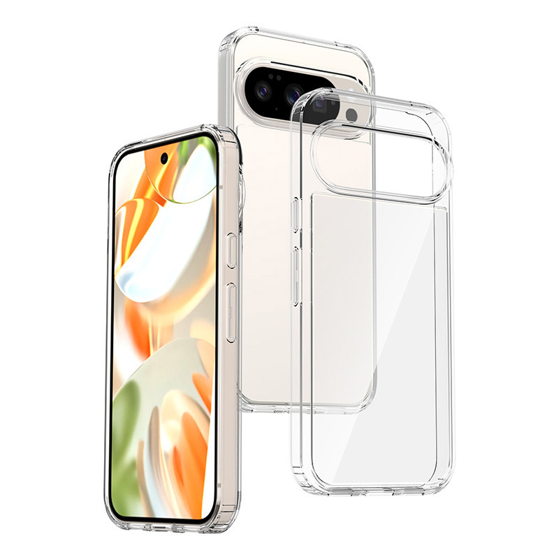 Google Pixel 10 9A Pro XL 8A 6A 7A 10 Pro Mobile Phone Case Two-In-One Transparent Anti-Fall Cover