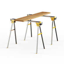 亚马逊爆款可折叠铁制锯木头锯木架 锯马支架便携多功能