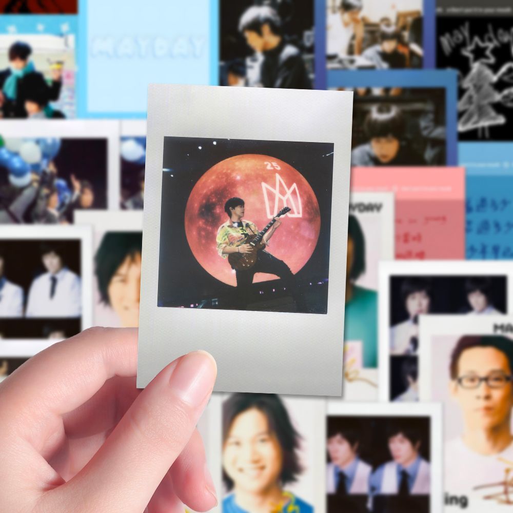 108 hojas de mayo Tian LiTe periferia aficionados pegatinas colección de pegatinas DIY decoración libro de mano caja de teléfono a prueba de agua