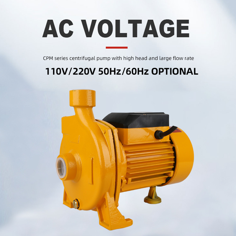 遠心ポンプ CPM1301「220V110V」高揚程大流量パイプライン自吸式加圧ポンプ農業灌漑用|undefined