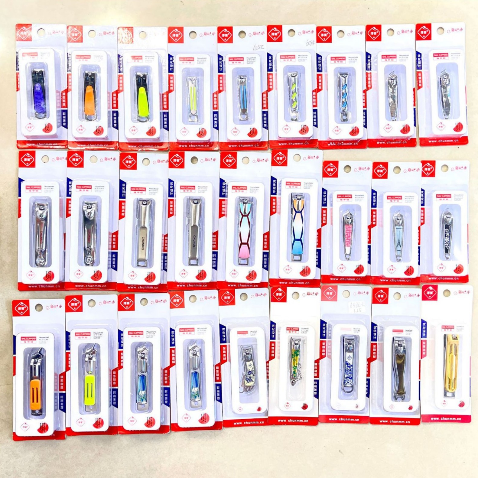 Independent Single Blister Nail Clipper Large Medium Household Student Sharp Creative Flat Nail Clipper Small Nail Clipper