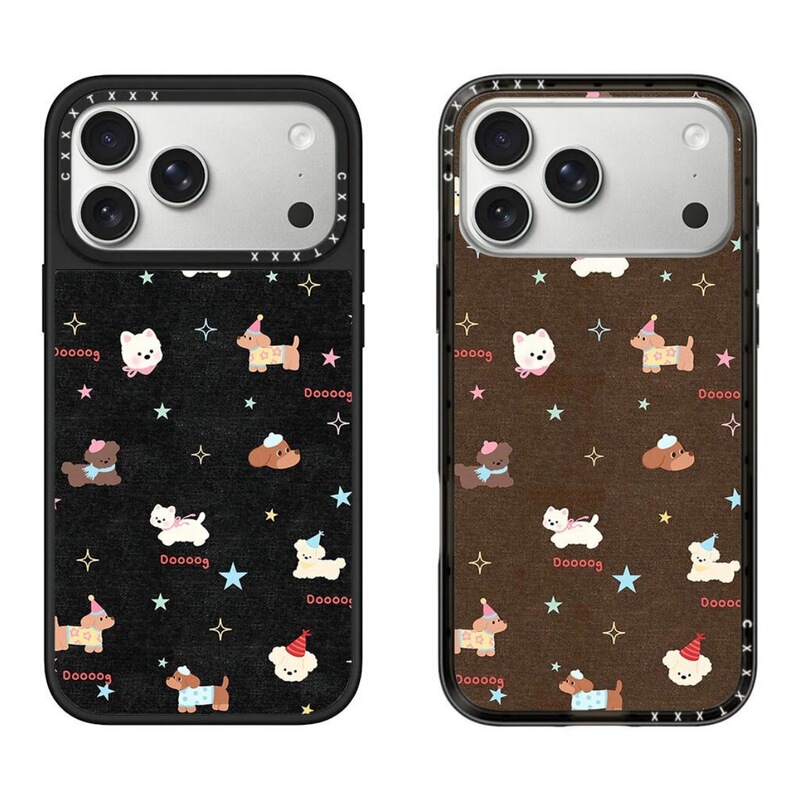 Cartoon Maillard Dog 17Pro Phone Case Suitable for iPhone 16 Pro Max Apple 15 Cute 14 Full Coverage