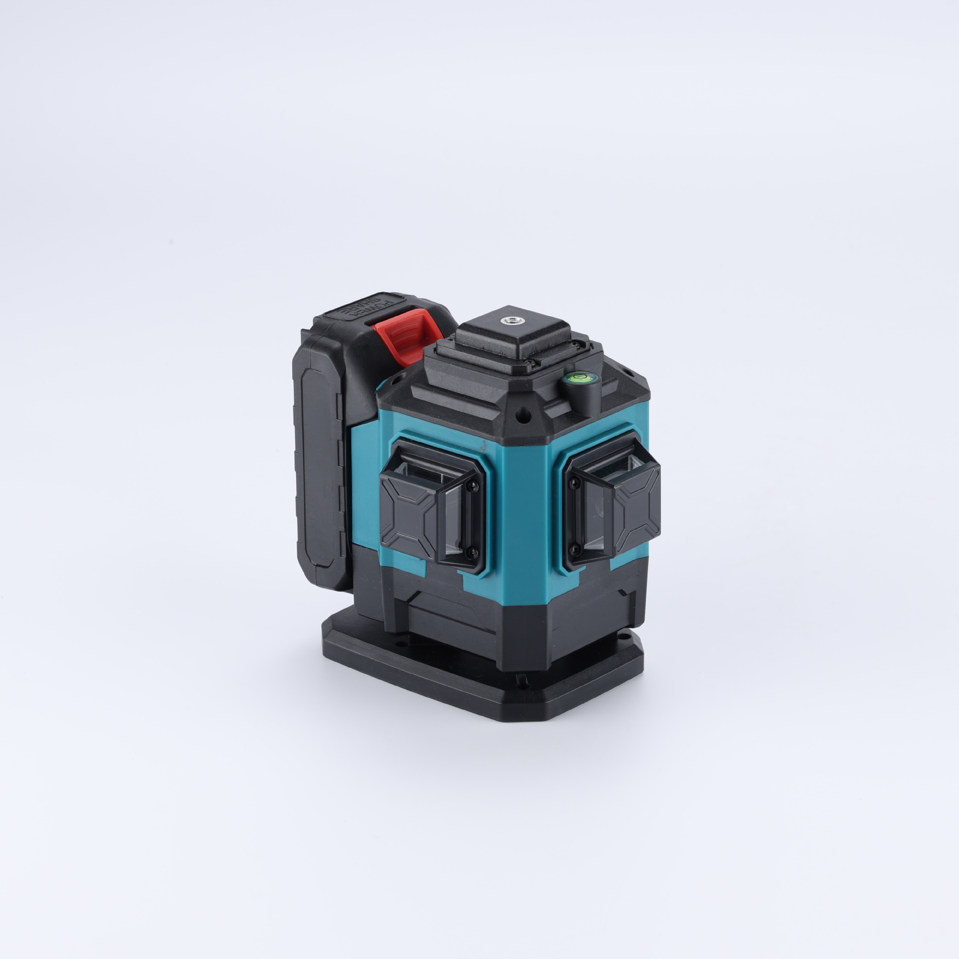 Comercio exterior de alta precisión nivelación automática al aire libre luz verde instrumento de suelo transfronterizo 21v multifunción 12 línea nivel láser