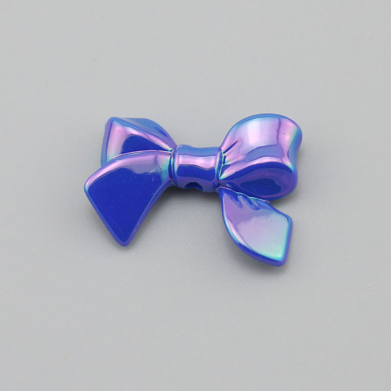 1 Piece 24 * 34mm Hole 3~3.9mm Arylic Bow Knot Pendant display picture 8