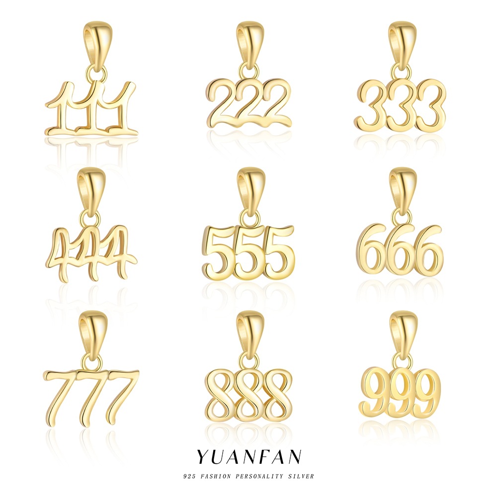 6g Weight Pendant Jewelry Making Type Charms Classification 1 Piece Quantity 925 Sterling Silver Material Number Pattern All Seasons Season Polished Finish Numbers, Plating Design Simple Style, Classic Style Style 1 Piece 925 Sterling Silver Number Polished Pendant Charms 无
