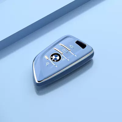 Car key bag | Series - single-key-cover-blue-gray